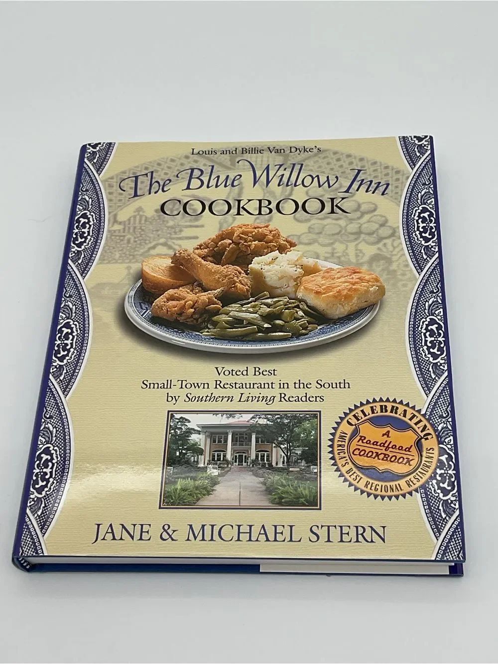 Cookbook by Jane & Michael Stern - Cream/Blue